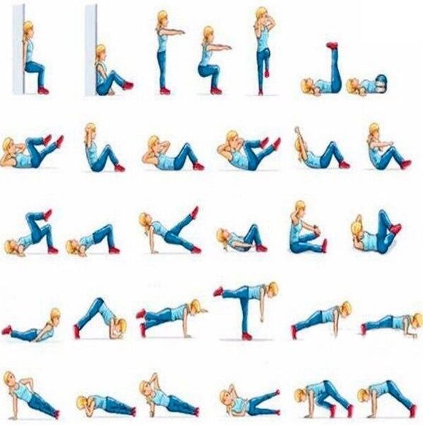 Exercises to lose weight