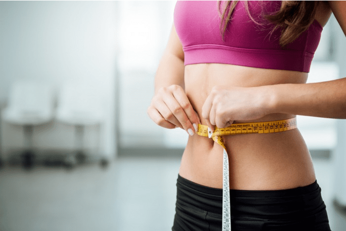 Weight loss with diet